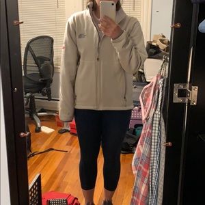 Cream North face fleece!